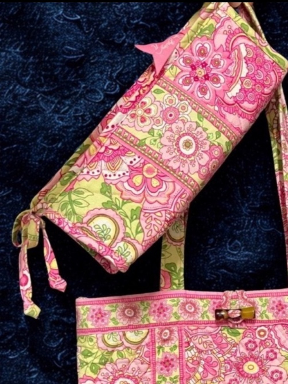 Petal pink pencil pouch Vera Bradley